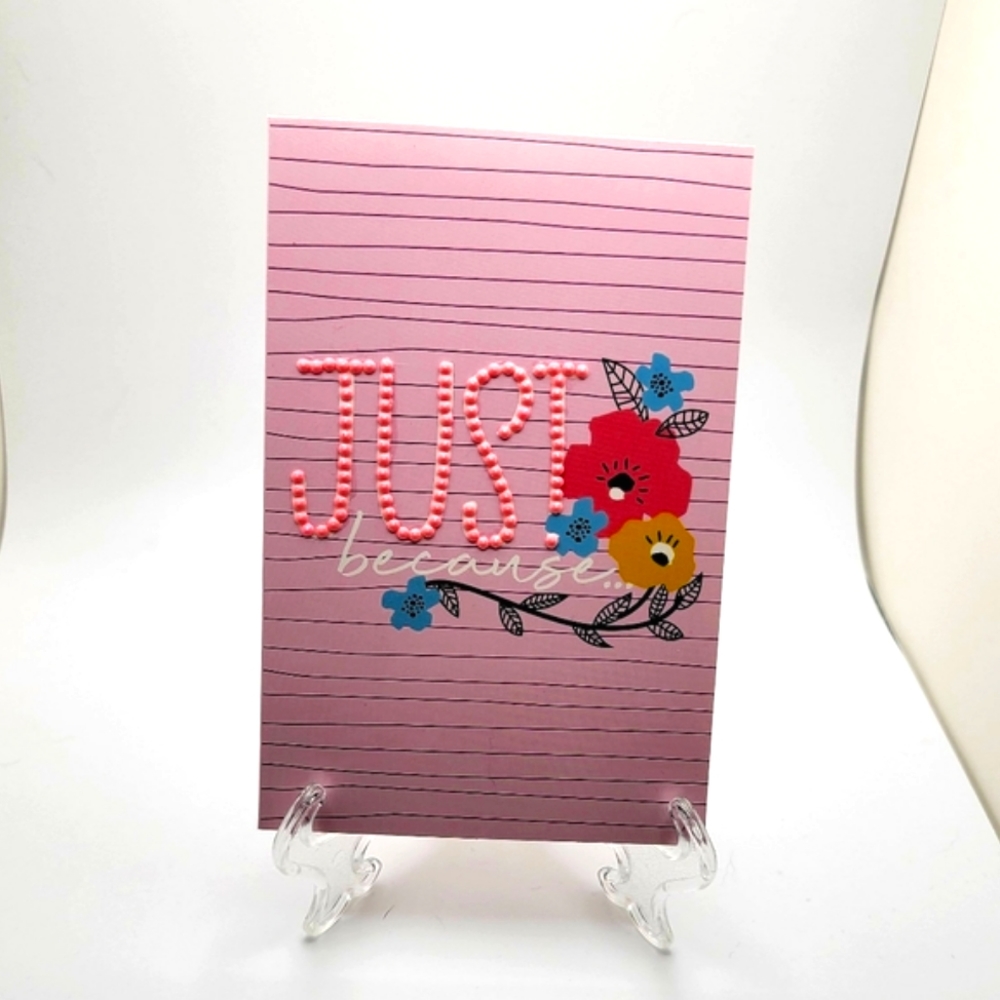 Just Because Card Small - Picture 1 of 2